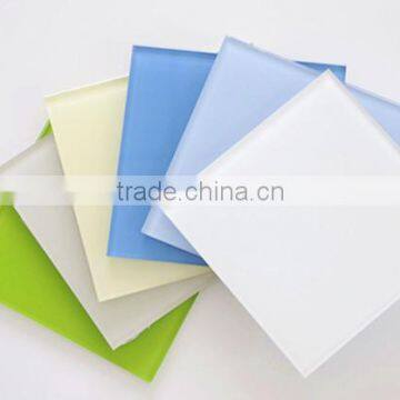 Painted glass various color are available with AS/NZS2208:1996, BS6206, EN12150 certificate