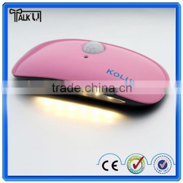 Battery operated energy saving automatic human body induction sensor led night light/lamp for baby