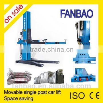 Manual singel side release system movable singel post it is more convenient