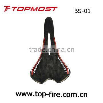 2013 hot-selling super light carbon fiber bike saddle BS-01