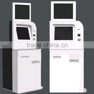 Touch screen pos terminal payment kiosk machine coin exchange machine