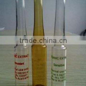 amber type C ampoule