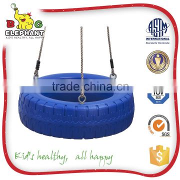 Plastic OutdoorTire Swing with Eye Bolt Set
