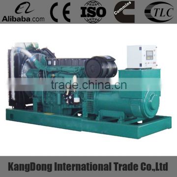 CE approved 375KVA Volvo water cooled diesel generator set