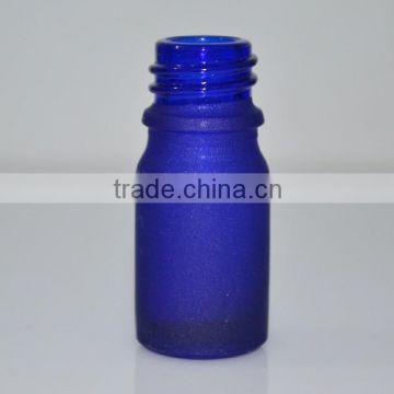 cheapest10/15/20/30/50/100 ml Frosted blue color empty essential oil glass bottle with glass dropper