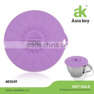 For Best Air Purple Color Silicone Cover Suction Lid Cup Lid