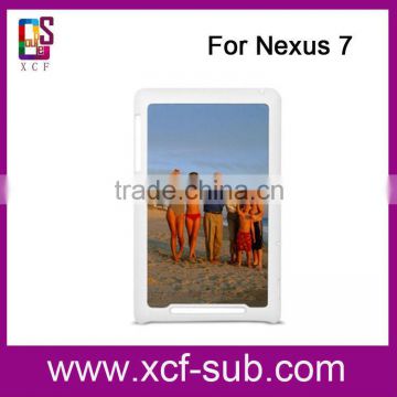 Easy Change Photo 2D Sublimation Blanks Phone Case for Google Nexus 7