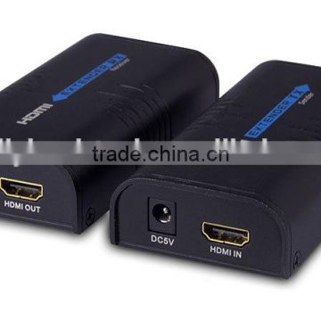 hdmi extender 100m over tcp ip supports 1080P 3D with IR remote control