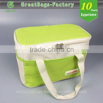 600D Thermal Lunch Bag With Side Bottle Pocket