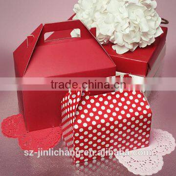 pretty small colorful printed paper packing box wholesale