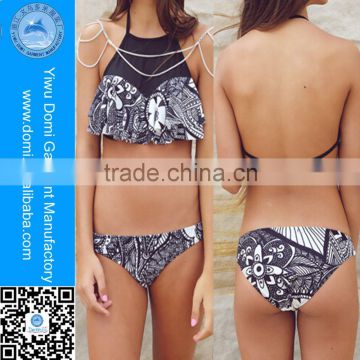 Latest Design Sun Season Brazilian Tankini Swim Wear Bikini From Yiwu Domi Manufacturer