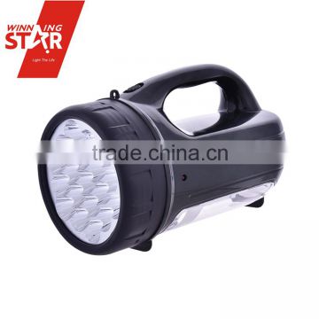 Competitive Price Hand Held Heavy Duty Husky Rechargeable LED Hunting Search light Flashlight