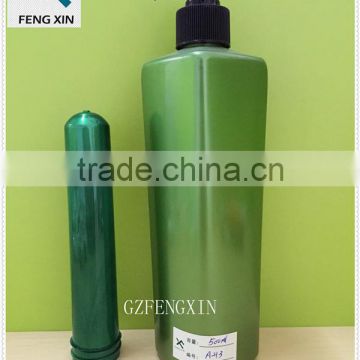 professional manufacture with reasonable price 300ml plastic shampoo bottle