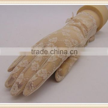 Fashion Ladies Summer White Lace Gloves Hot Sell