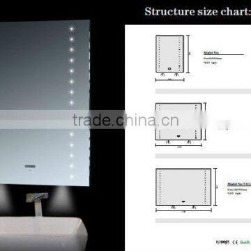 LED light bathroom mirror with MP3