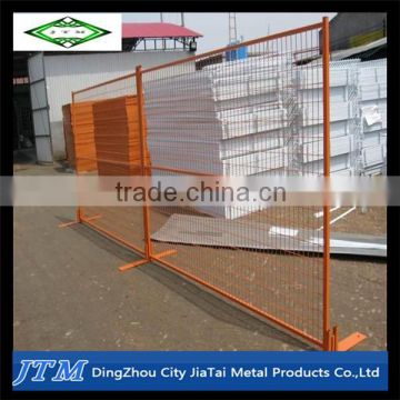 Galvanized then powder coated Canada temporary fence with good quality