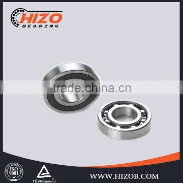 bearing manufacturing process 6201 double row Rubber Seals ABEC1 tungsten carbide ball bearing