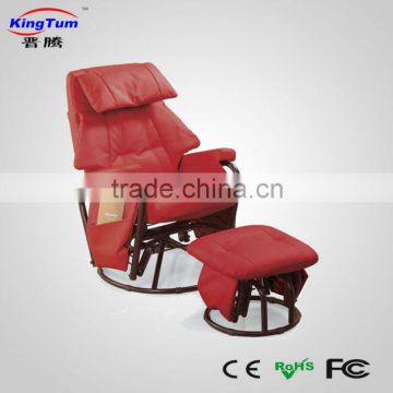 MYX-326 swivel base for chair with red chair cushion