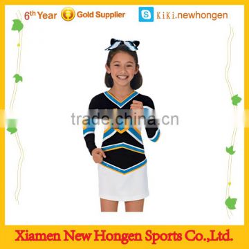 custom full sublimation girl cheerleading uniform