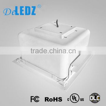 DLC UL listed led gas station lamp GAR130 130w explosionproof IP65 square surface mounted led ceiling light