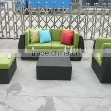 Cheap Wicker Rattan Aluminum Furniture Sofa Set CF701