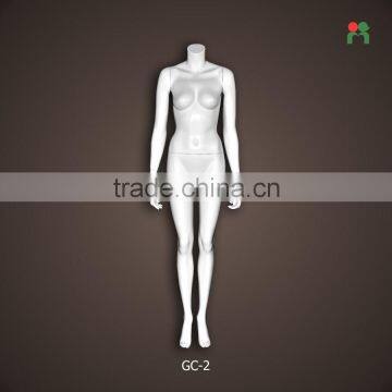 Fashion display female headless mannequin female model porfolios