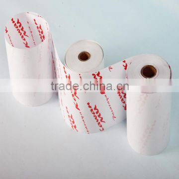 plastic core paper roll for cash register