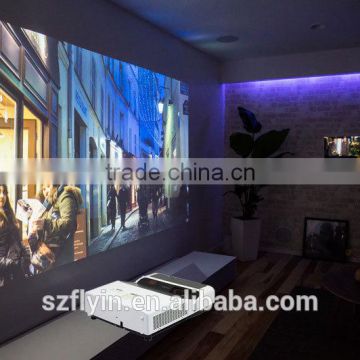 3D Cinema Projector 3500 ANSI lUMENS UST lcd projector Throw Ratio 0.32:1 1080P Cinema Projector