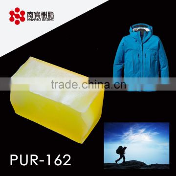 Advanced Amber Transparent Roller coating PUR Adhesive For Textile application