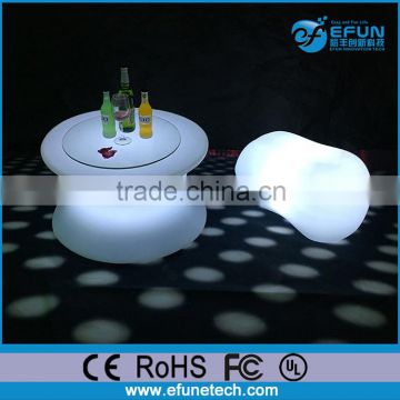 waterproof portable modern cafe chairs and tables,led cafe tables and chairs