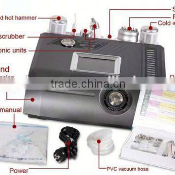 beauty salon equipment N95 5IN1 dermabrasion equipment with ultrasound and skin scrubber