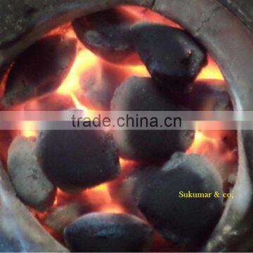 Barbeque Coconutshell Charcoal Briquette