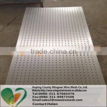 1.0mm hole pvc coated punching hole metal mesh