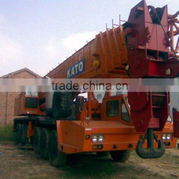 high efficiency 120t Japan KATO hydraulic truck crane