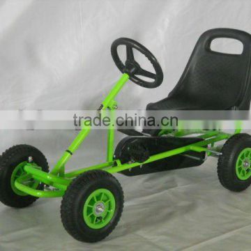 Green Pedal Cars for kids,Mini pedal go kart with CE certificate F100B