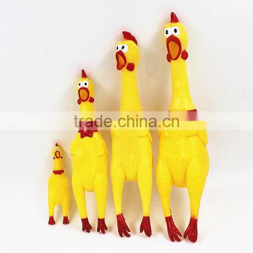 17 32 40 44CM Squeeze Shrilling Screaming Chicken Dog Pet Toy