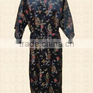 3 different colors for silk kimono robes