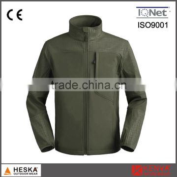 New designs spring softshell jacket men outdoor wear with waterproof and breathable