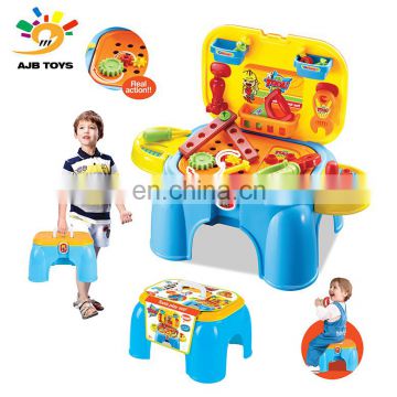Factory direct sophisticated technology price plastic children tool set toy