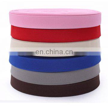 25mm wide coloured elastic bands for underwear