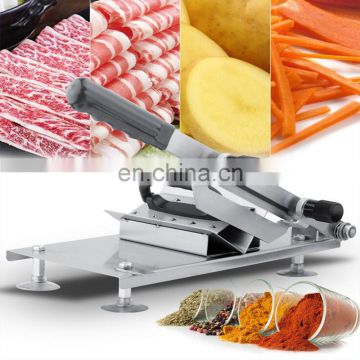 Home use meat slicer/manual meat slicer machine for sale