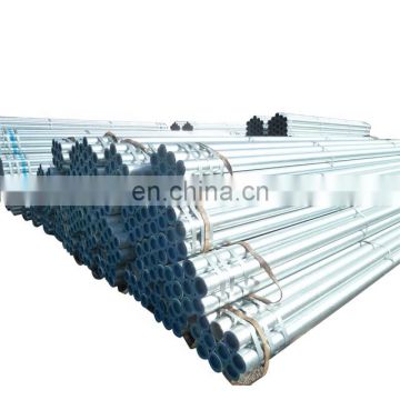 Q235 Carbon round Welded Galvanized Steel Pipe / Tube Manufacturer for greenhouse
