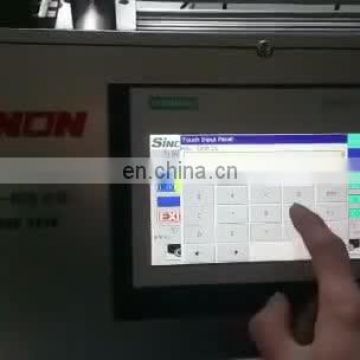 cnc double aluminum profile cutting windows machine