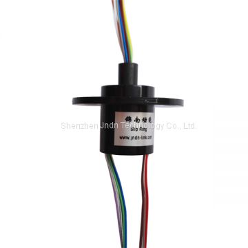 Conductive capsule slip rings OD 22mm 12 circiuts for signal transmission