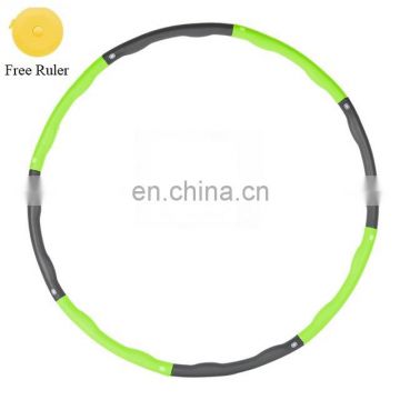 2020 Hot Sale Wholesale Weighted Fitness Foam Massager Exercise Hula Circle Ring
