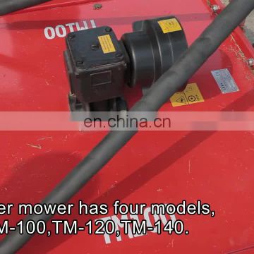Grass tractor topper mower with CE in china price