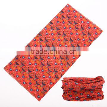 100 polyester fabric Multifunctional seamless fashion headwear bandana