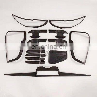 New Arrival Car Accessories Full Kits Black Chrome Color  Body Cover For BT50 2021