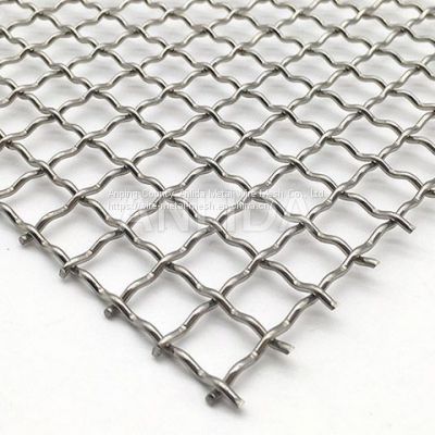 Crimped Wire Mesh      iron crimped mesh     stainless steel crimped mesh       black iron crimped mesh
