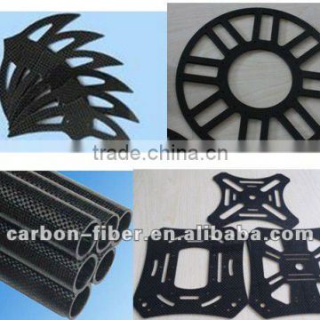 Carbon fiber plates for RC helicopters/6CH helicopters